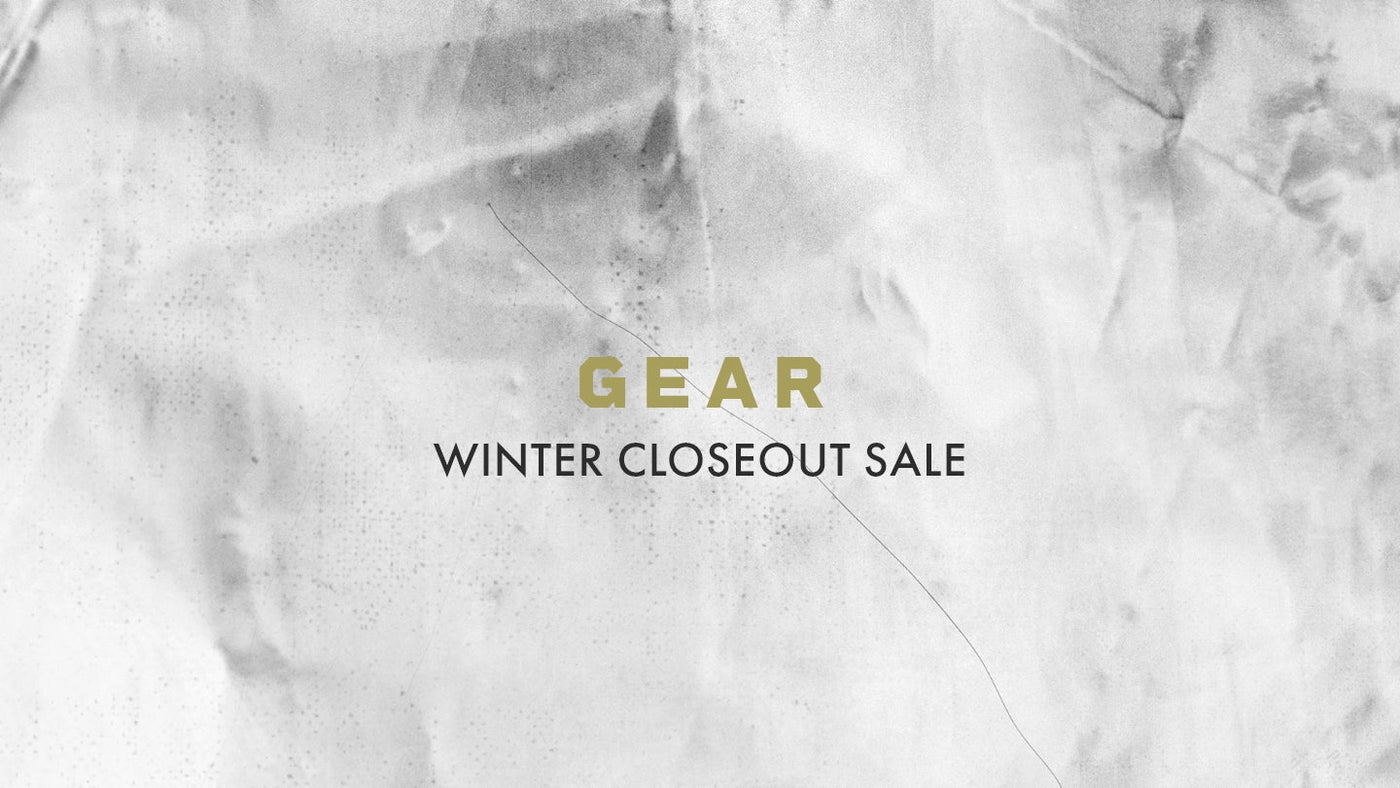 Winter Closeout Sale - Gear