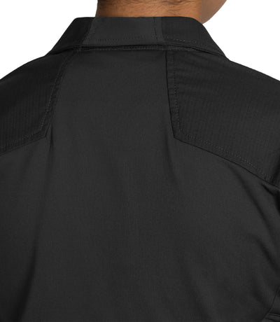 Split Yoke of Women's Defender Shirt in Black