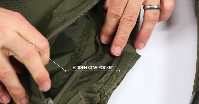 Hidden Back CCW Pocket